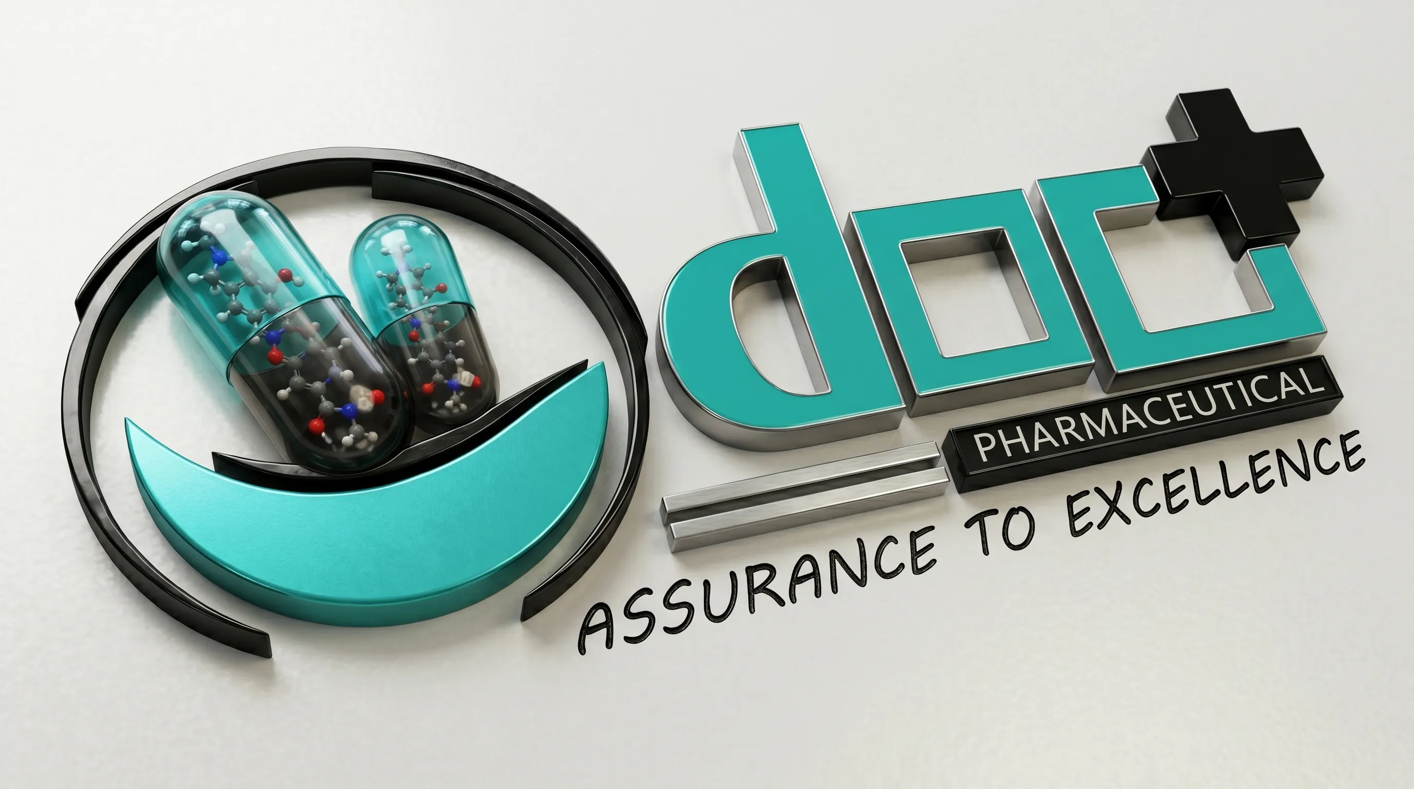 Odoo Pharmaceutical 3D Brand Logo